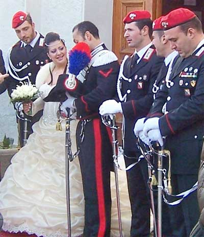 Hochzeit in Kalabrien.